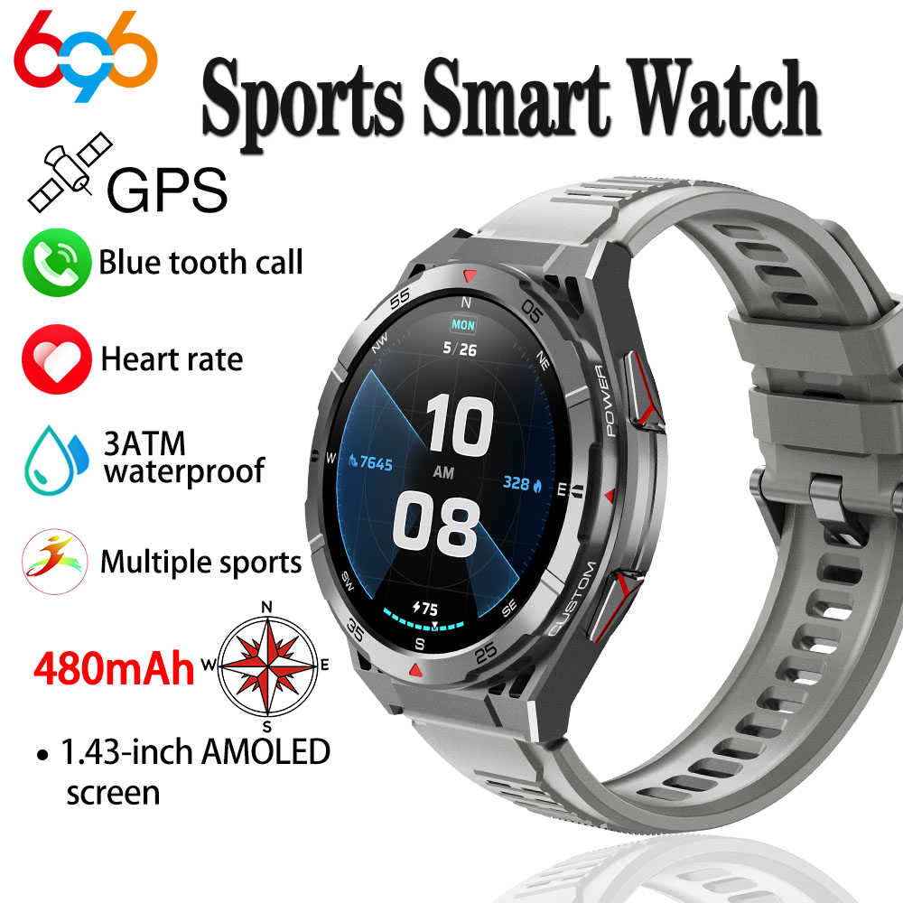 Smartwatch Faces - Yeni Akıllı İzle GPS Spor Pusula