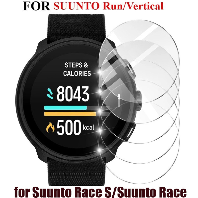 Watch Face Protector - 3-5 adet Temperli Cam Suunto Race