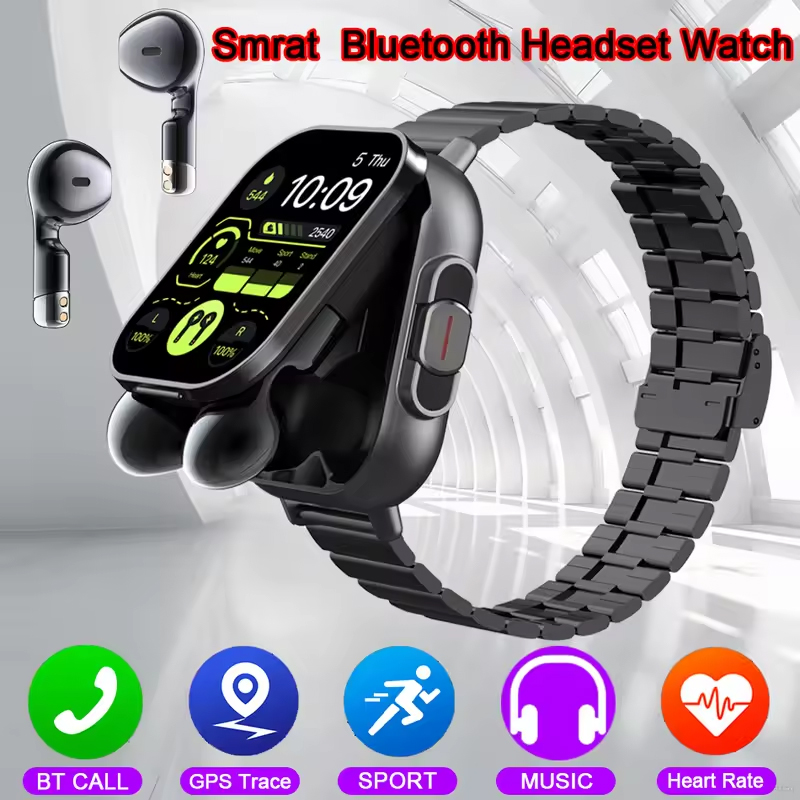 Smartwatch Headset - NFC Akıllı Saat TWS 2'si 1