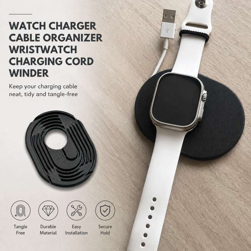 Watch Charger Cable - Akıllı Saat Şarj Kablosu Düzenleyici Masaüstü