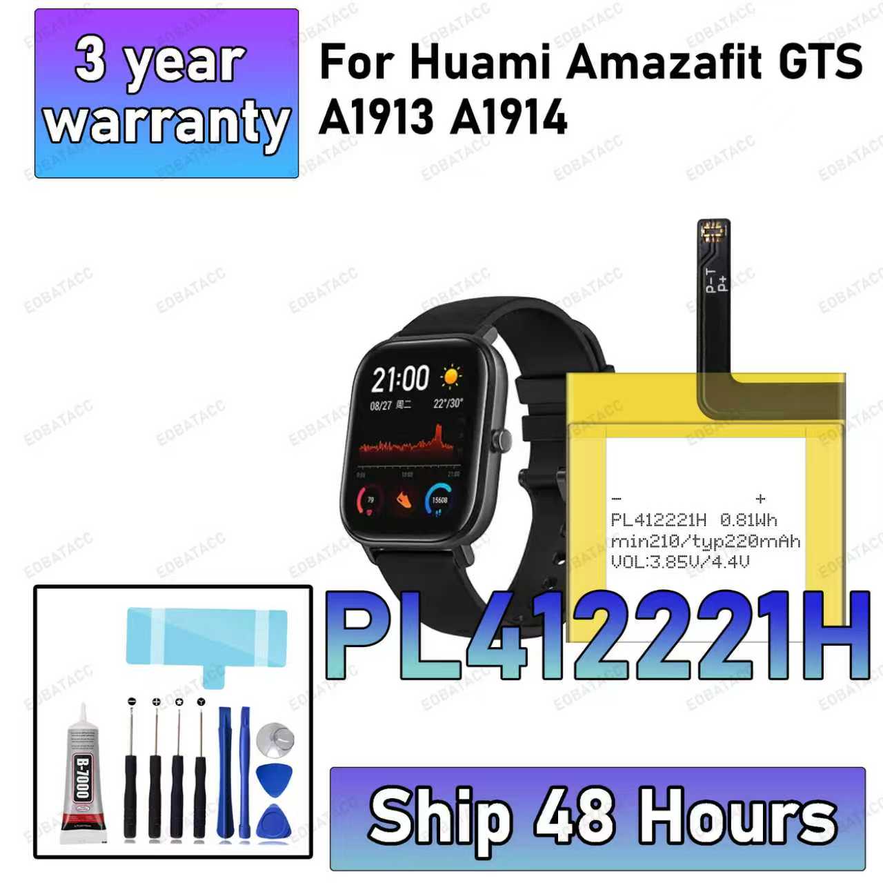 Smartwatch A1914 - 100% Yeni Yüksek Kalite PL412221H Yeni