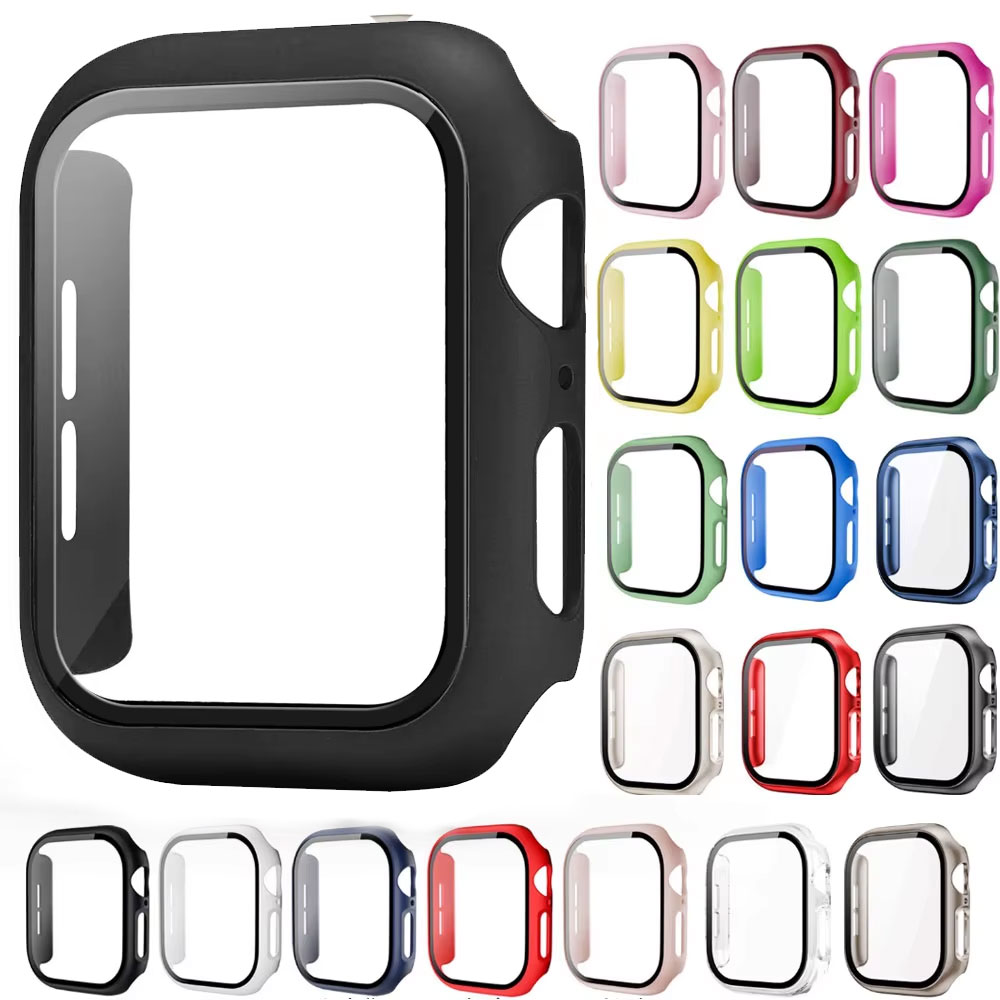 Smartwatch Case - Temperli Cam Ekran Koruyucu Kılıf Kapak