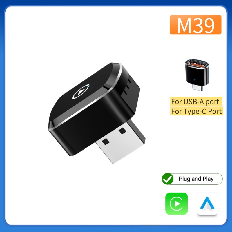 Smartwatch Universal - CarPlay Android Auto Kablosuz Adaptör USB