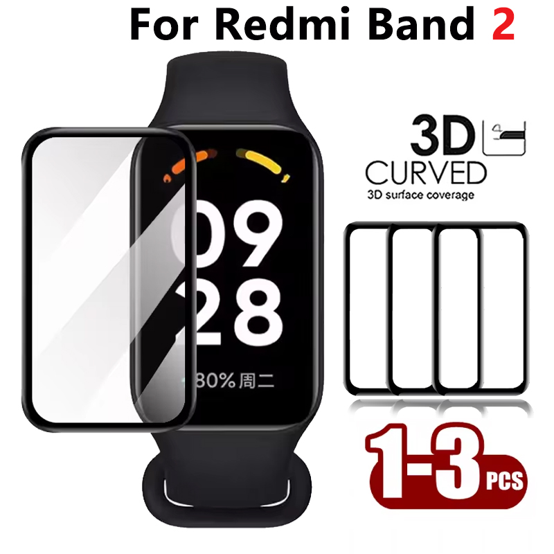 Watch Face Protector - 1-3 adet 3D Kompozit Film Redmi