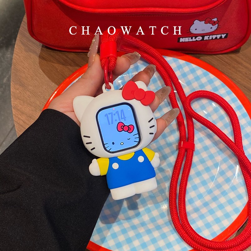 Smartwatch Case - Stokta Anime Hello Kitty Kayış Koruyucu