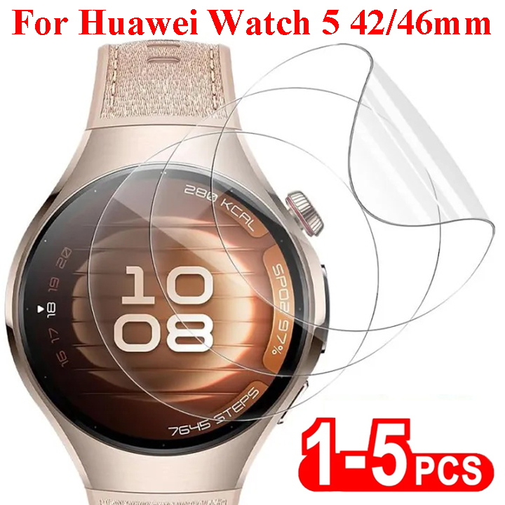 Watch Face Protector - Hidrojel Film Huawei İzle 5 42mm