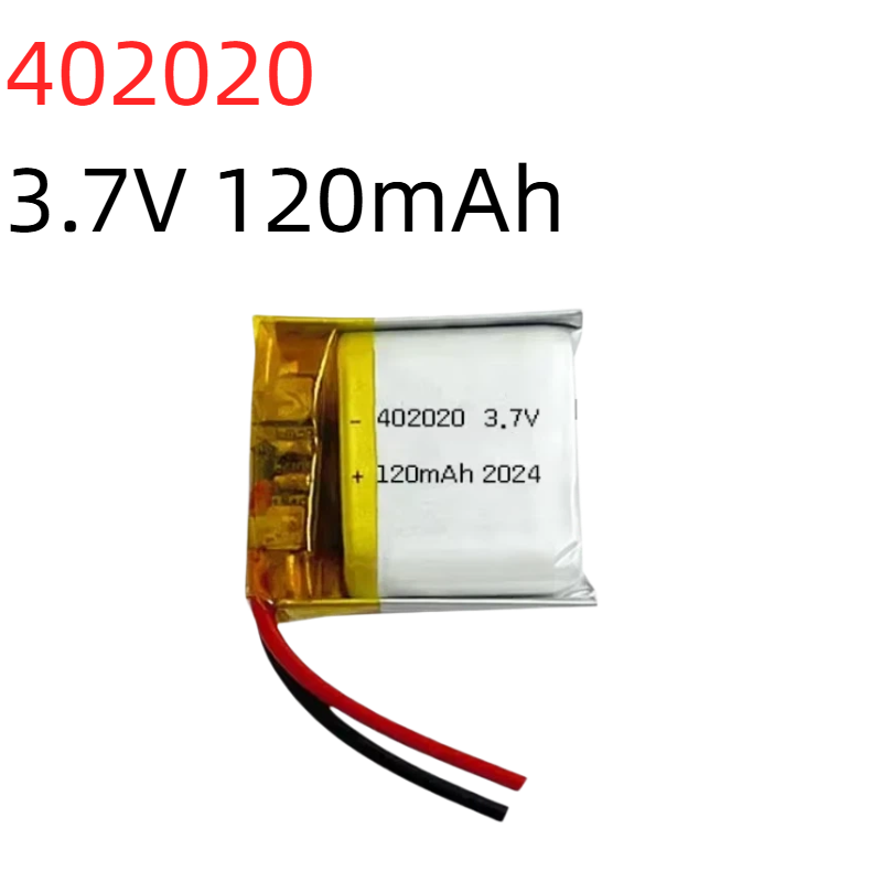 Smartwatch Headset - 3.7V 120mAh 402020 Li-Po Şarj Edilebilir