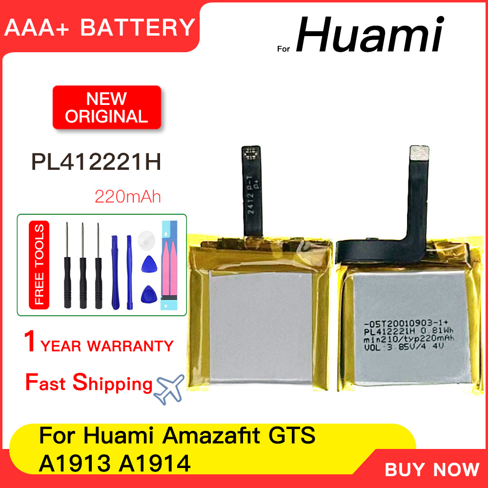 Smartwatch A1914 - 100% orijinal 220 mAh PL412221H Yeni
