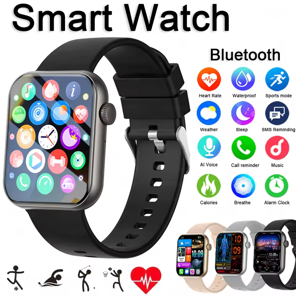 Smartwatch Face - Orijinal Erkek Akıllı Saat Fitness Takip