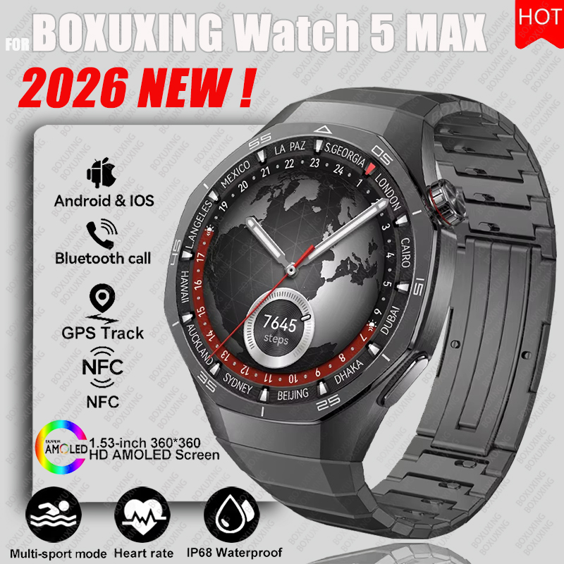 Smartwatch Face - 2026 Yeni BOXUXING Watch 5 MAX