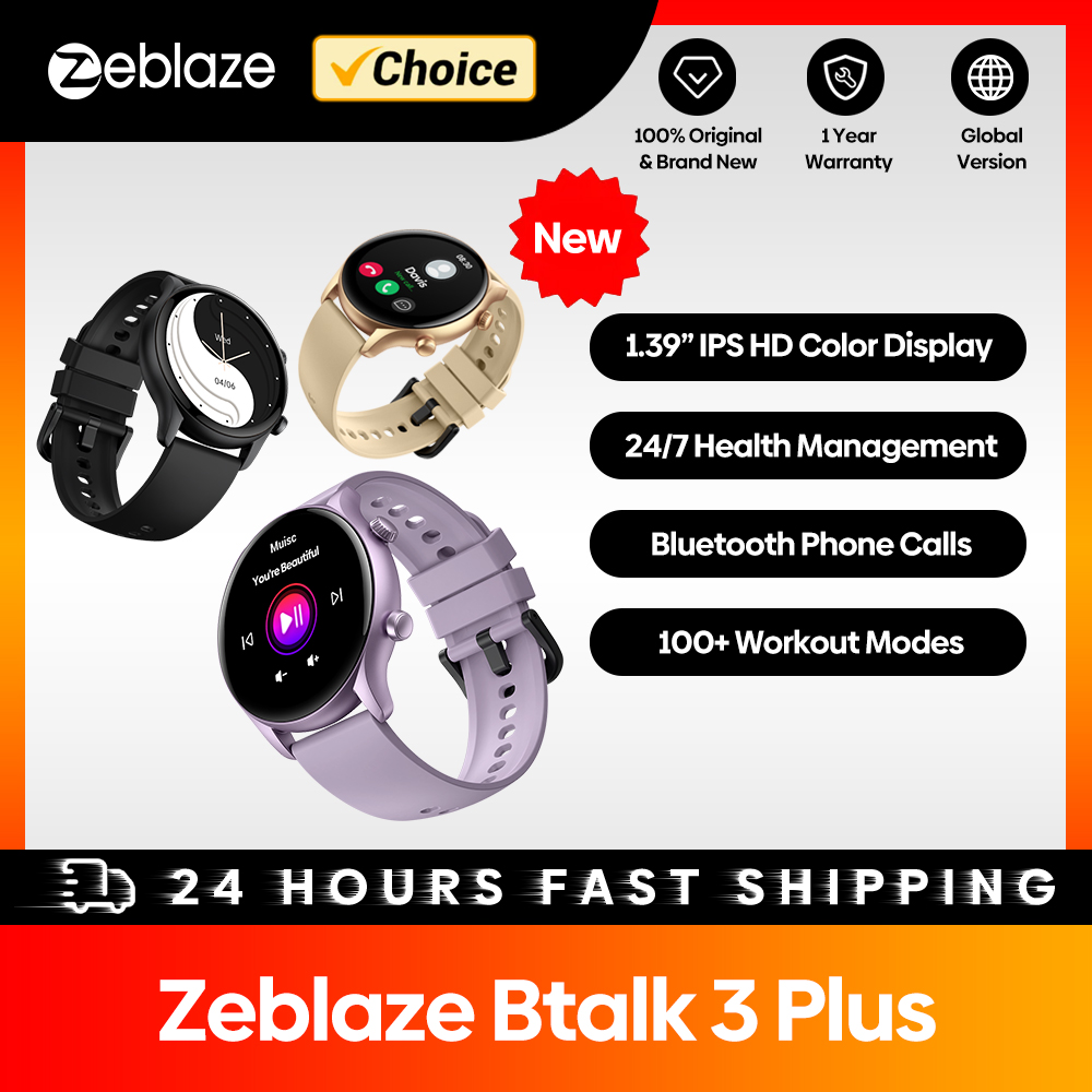 Smartwatch Face - Yeni Zeblaze Btalk 3 Plus Sesli