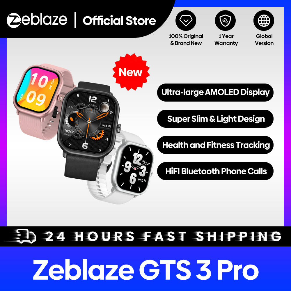 Smartwatch Face - Yeni Zeblaze GTS 3 Pro sesli
