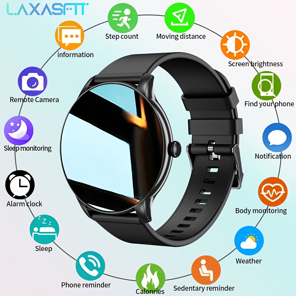Smartwatch Face - LAXASFIT Outsport akıllı saat Bluetooth arama