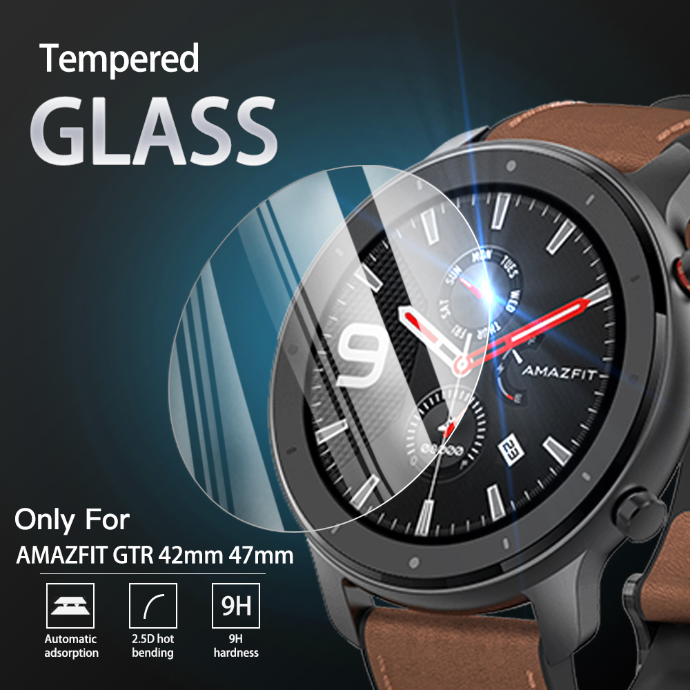 Watch Face Protector - 9H Temperli Cam Filmi Amazfit GTR