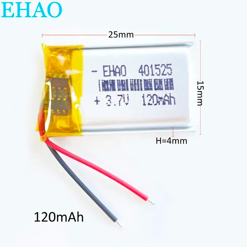 10 adet 3.7V 120mAh Lipo lityu - Smartwatch Headset incelemesi ve fiyatı