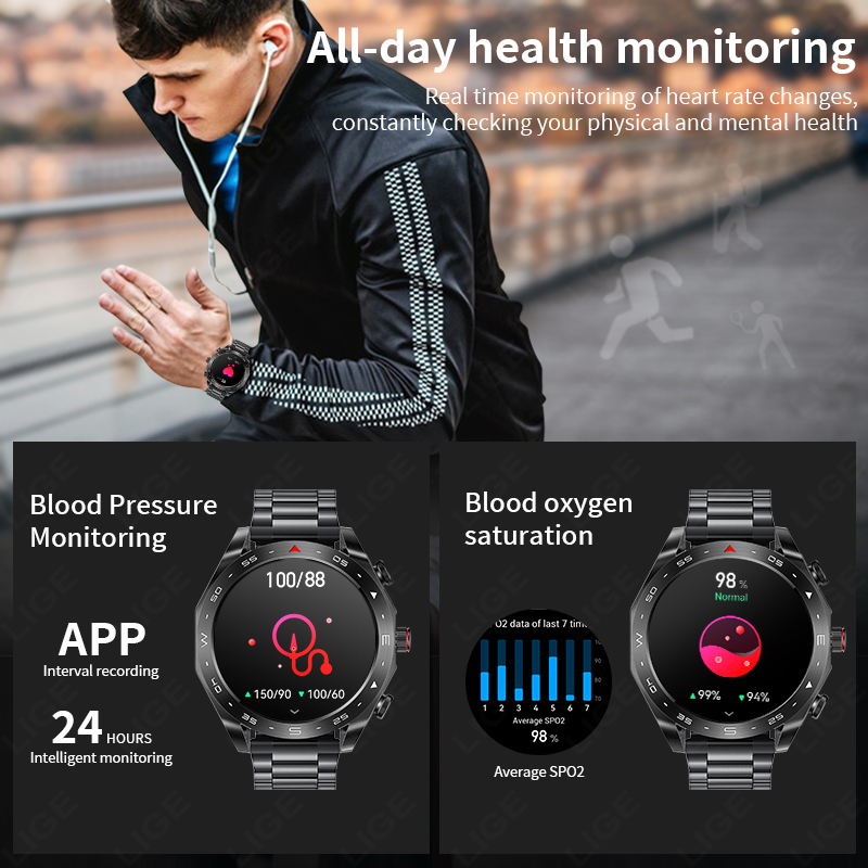 LIGE Akıllı Saat Kulaklıklı Bl - Smartwatch Headset incelemesi ve fiyatı