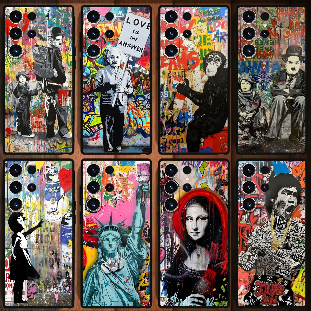 Banksy Graffiti Sanat Telefon  - Samsung Galaxy S24 incelemesi ve fiyatı