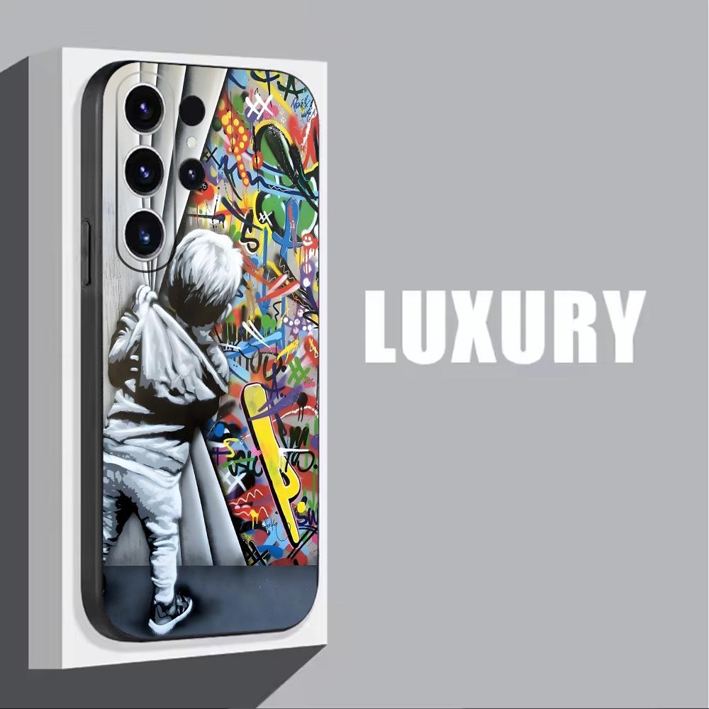Banksy Graffiti Sanat Telefon  - Samsung Galaxy S24 incelemesi ve fiyatı