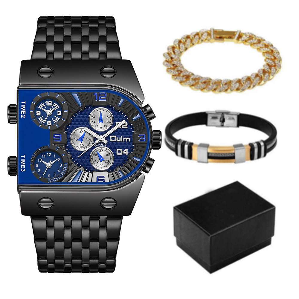 Erkek lüks dikdörtgen altın gü - Smartwatch Face incelemesi ve fiyatı