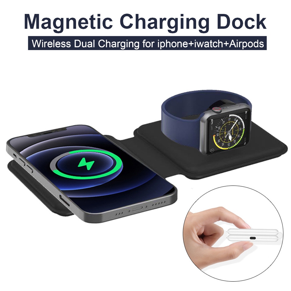 2IN1 Magsafe Duo manyetik kabl - Smartwatch X12 incelemesi ve fiyatı
