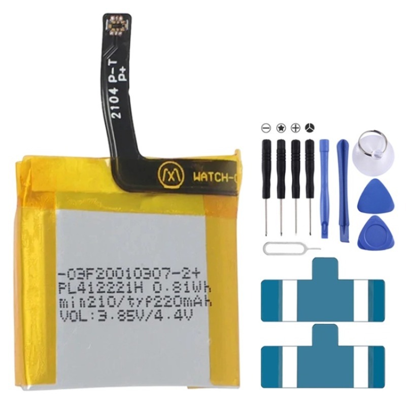 PL412221H 3.85V 220mAh Değişti - Smartwatch A1914 incelemesi ve fiyatı