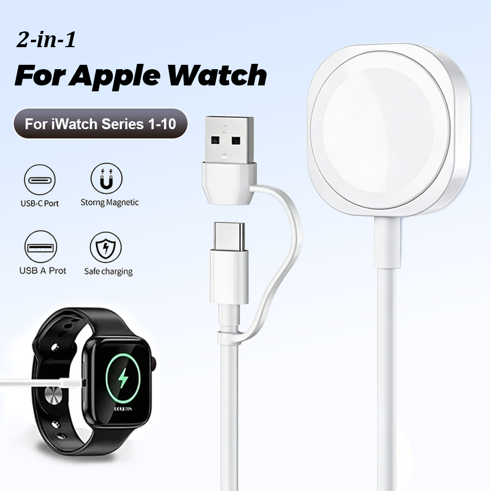 2'si 1 Arada Manyetik Kablosuz - Watch Charger Cable incelemesi ve fiyatı