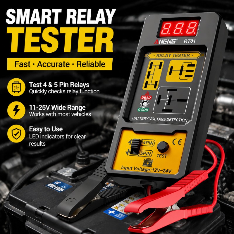 12V 24V Otomotiv Röle Test Cih - Smartwatch Universal incelemesi ve fiyatı