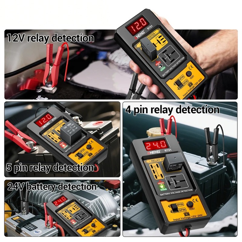 12V 24V Otomotiv Röle Test Cih - Smartwatch Universal incelemesi ve fiyatı