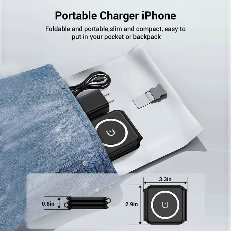 3'ü 1 Arada Manyetik Katlanabi - Watch Charger Cable incelemesi ve fiyatı