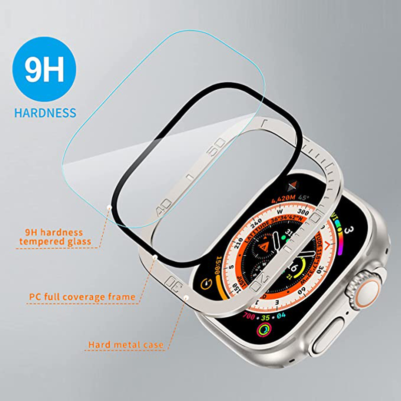 Temperli Cam Apple Watch Ultra - Smartwatch Case incelemesi ve fiyatı