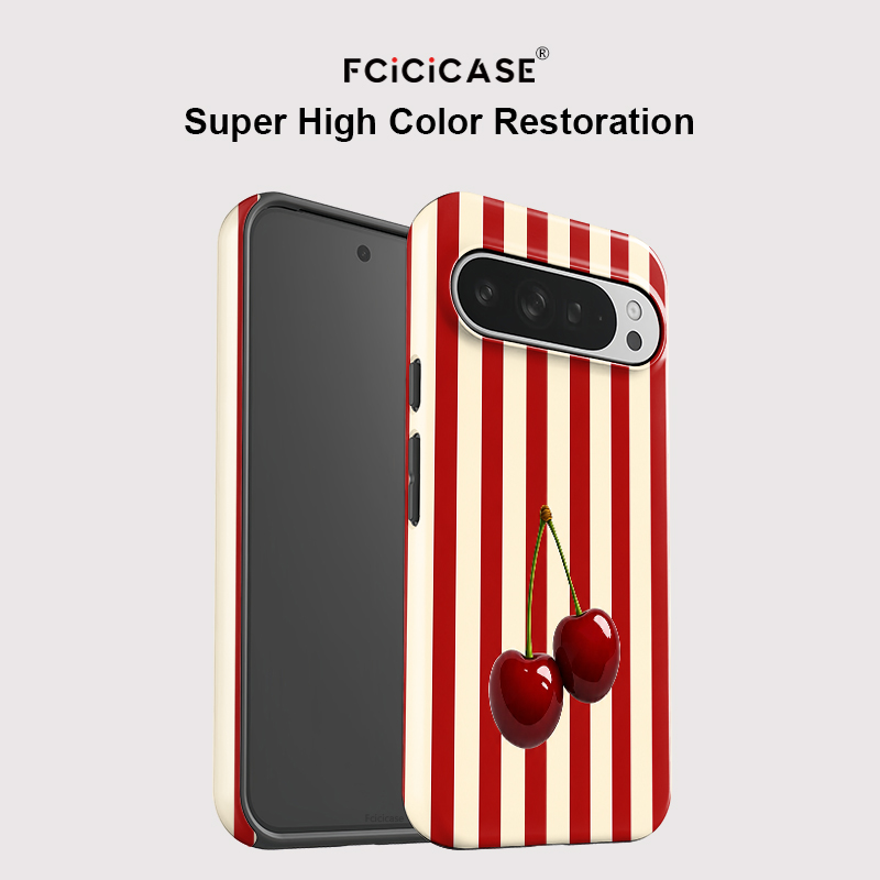 Fcicicase Kiraz Şerit Desenli  - Google Pixel 9 Pro incelemesi ve fiyatı