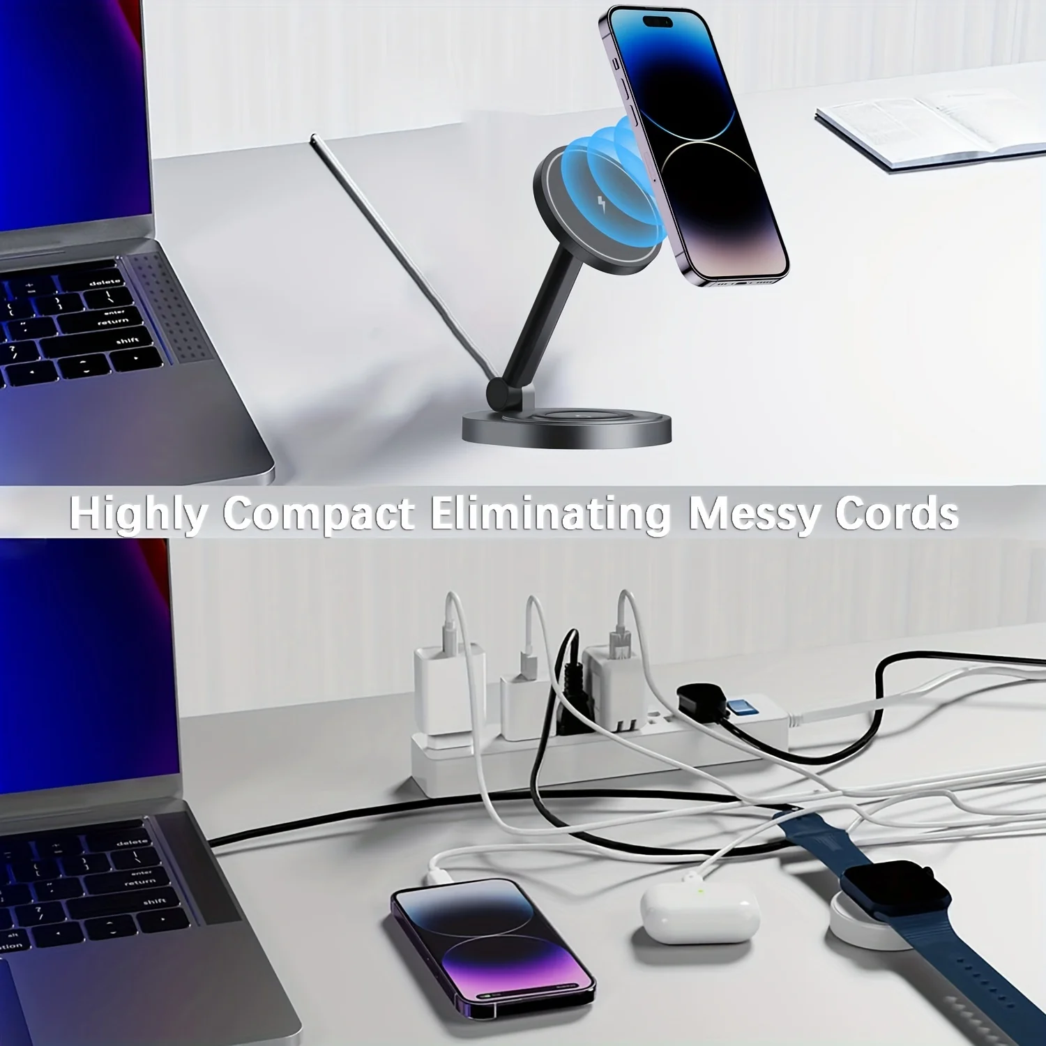 2 In 1 Manyetik Kablosuz Şarj  - Watch Charger Cable incelemesi ve fiyatı