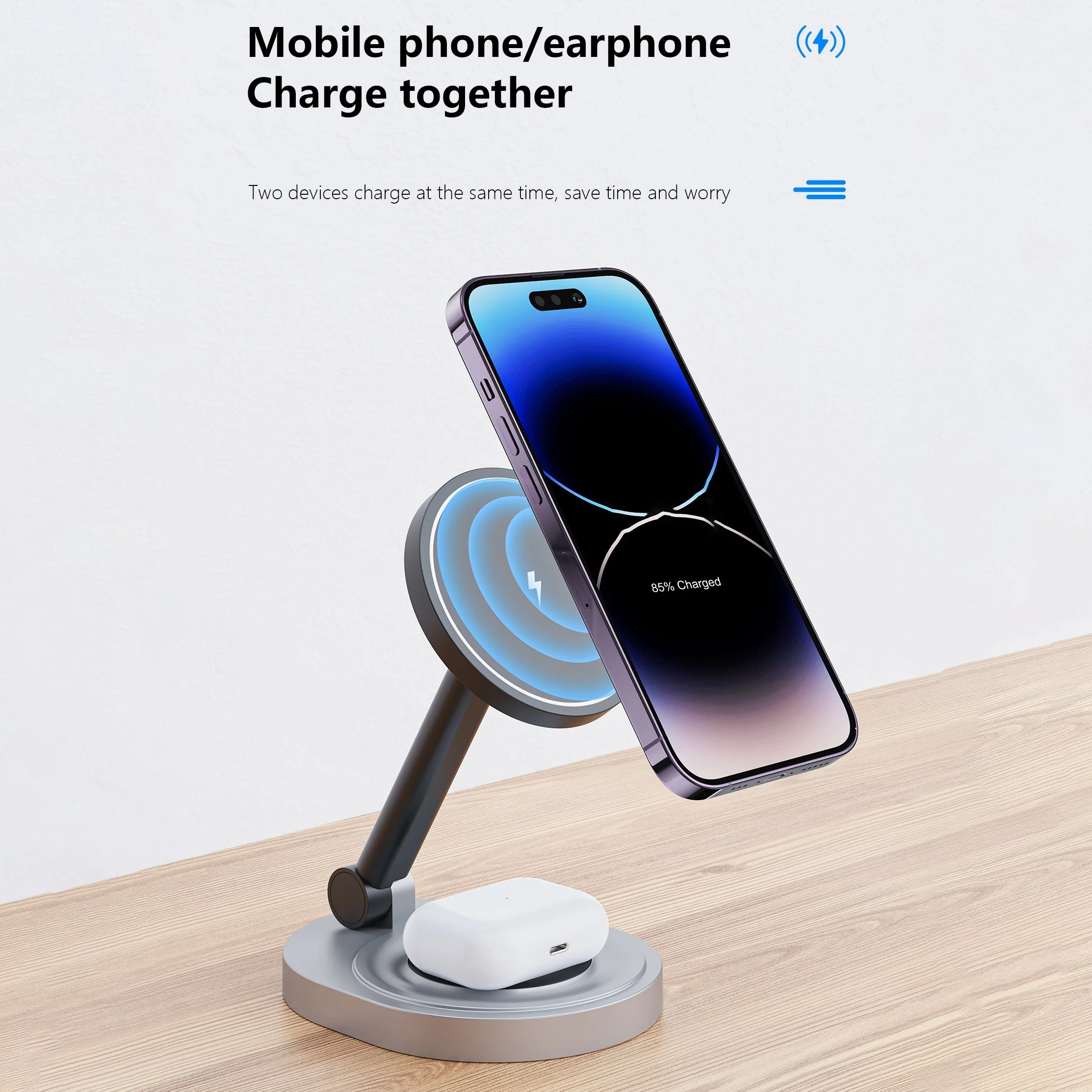 2 In 1 Manyetik Kablosuz Şarj  - Watch Charger Cable incelemesi ve fiyatı