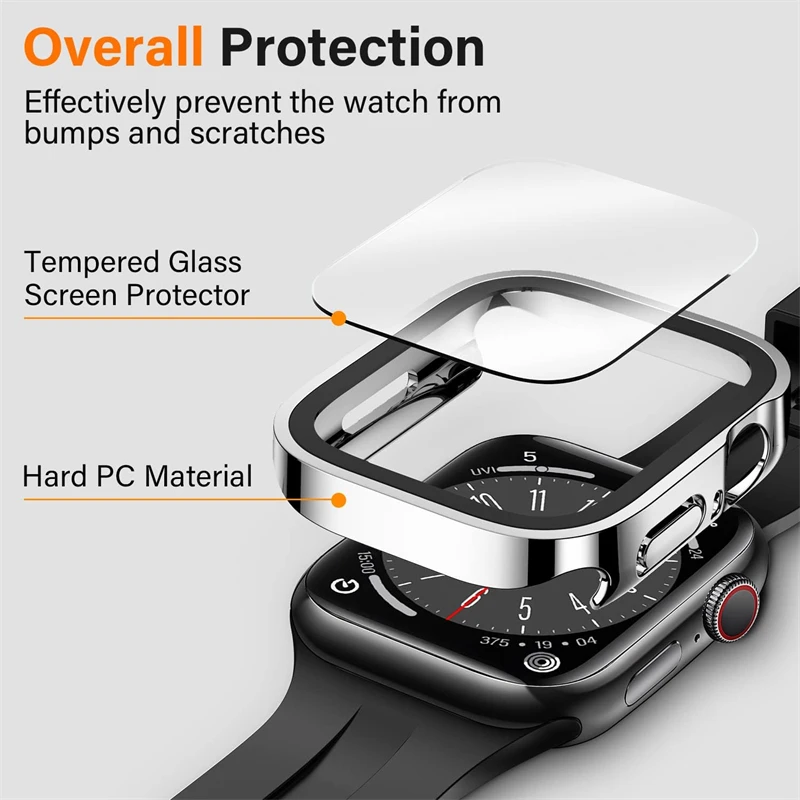 Su geçirmez Sert PC Ekran Koru - Smartwatch Case incelemesi ve fiyatı