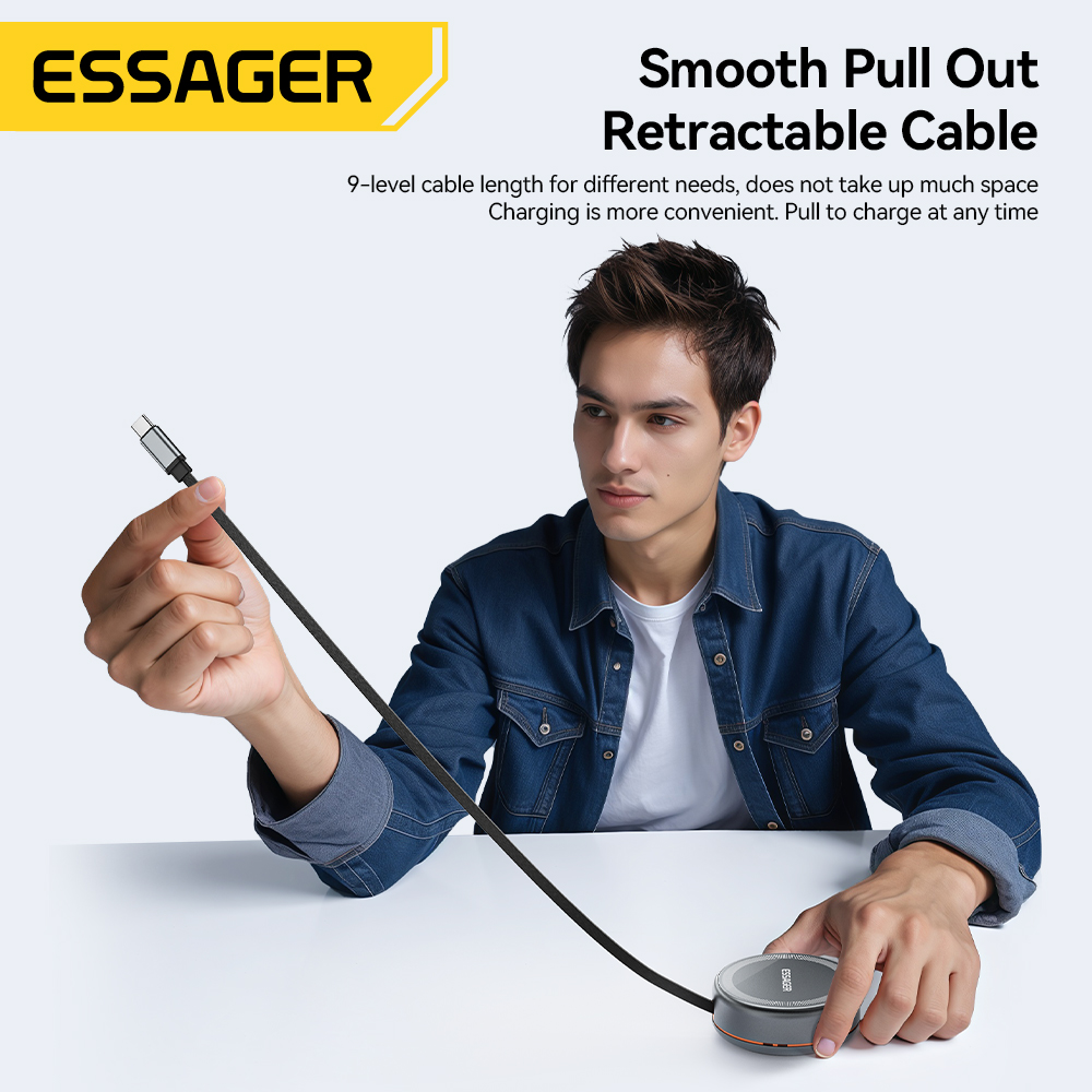 Essager 15W 3'ü 1 Arada Manyet - Watch Charger Cable incelemesi ve fiyatı