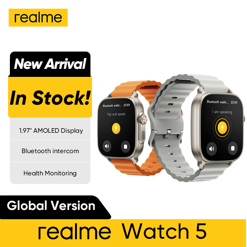 Global Versiyon realme watch 5 - Smartwatch Face incelemesi ve fiyatı