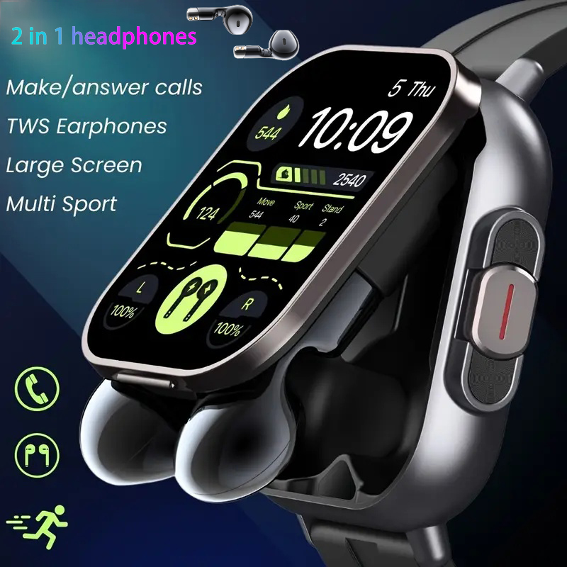 Yeni TWS 2'si 1 Arada Akıllı S - Smartwatch Headset incelemesi ve fiyatı